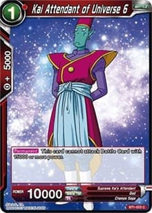 Kai Attendant of Universe 6 - Galactic Battle - Dragon Ball Super: Masters card