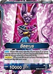 Beerus // Beerus, God of Destruction - Galactic Battle - Dragon Ball Super: Masters card