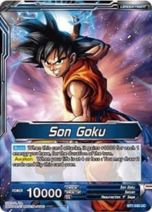 Son Goku // Super Saiyan Blue Son Goku - Galactic Battle - Dragon Ball Super: Masters card