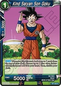 Kind Saiyan Son Goku - Galactic Battle - Dragon Ball Super: Masters card