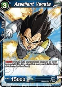 Assailant Vegeta - Galactic Battle - Dragon Ball Super: Masters card