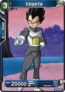 Vegeta - Galactic Battle - Dragon Ball Super: Masters card