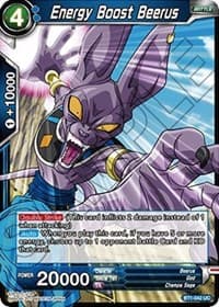Energy Boost Beerus - Galactic Battle - Dragon Ball Super: Masters card