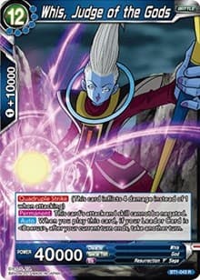 Whis, Judge of the Gods - Galactic Battle - Dragon Ball Super: Masters card