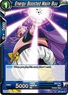Energy Boosted Majin Buu - Galactic Battle - Dragon Ball Super: Masters card