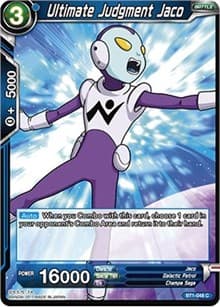 Ultimate Judgment Jaco - Galactic Battle - Dragon Ball Super: Masters card
