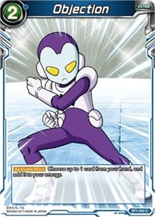 Objection - Galactic Battle - Dragon Ball Super: Masters card