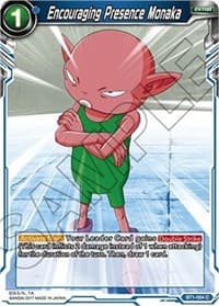 Encouraging Presence Monaka - Galactic Battle - Dragon Ball Super: Masters card