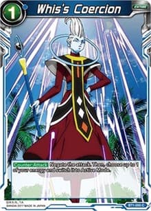 Whis's Coercion - Galactic Battle - Dragon Ball Super: Masters card