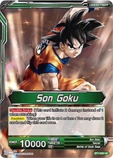 Son Goku // Super Saiyan God Son Goku - Galactic Battle - Dragon Ball Super: Masters card