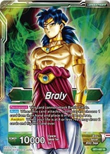 Broly // Broly, The Legendary Super Saiyan - Galactic Battle - Dragon Ball Super: Masters card