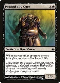 Poisonbelly Ogre - Guildpact - Magic: The Gathering card
