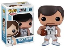 Ricky Rubio (Minnesota Timberwolves) - Pop! Vinyl - Funko card