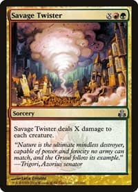 Savage Twister - Guildpact - Magic: The Gathering card
