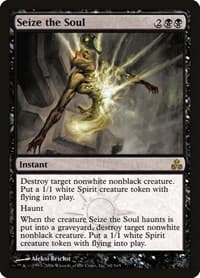 Seize the Soul - Guildpact - Magic: The Gathering card