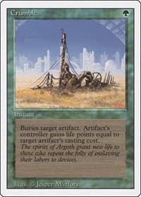 Crumble - Revised Edition - Magic: The Gathering card