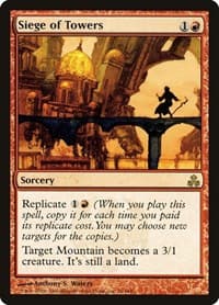 Siege of Towers - Guildpact - Magic: The Gathering card