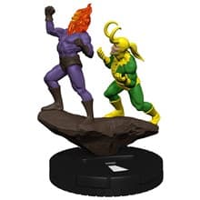 Dormammu and Loki - Avengers/Defenders War - Heroclix card