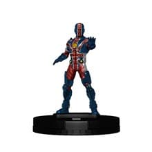 Captain Britain Iron Man - 15th Anniversary What If? - Heroclix card