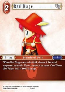 Red Mage - Opus III - Final Fantasy TCG card