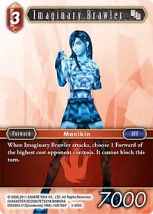 Imaginary Brawler - Opus III - Final Fantasy TCG card