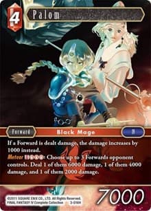 Palom - Opus III - Final Fantasy TCG card