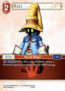 Vivi EX - Opus III - Final Fantasy TCG card