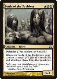 Souls of the Faultless - Guildpact - Magic: The Gathering card