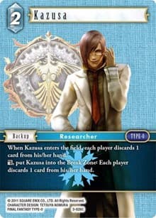 Kazusa - Opus III - Final Fantasy TCG card
