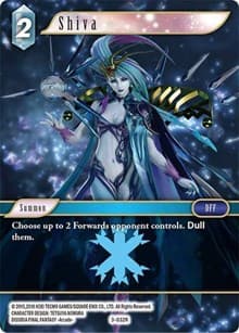 Shiva - Opus III - Final Fantasy TCG card