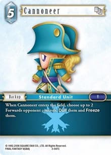 Cannoneer (3-047C) - Opus III - Final Fantasy TCG card
