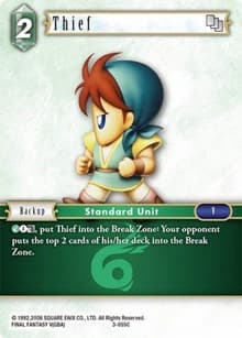 Thief - Opus III - Final Fantasy TCG card
