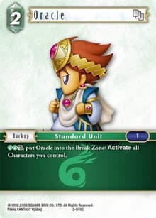 Oracle - Opus III - Final Fantasy TCG card