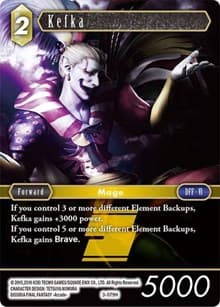 Kefka - Opus III - Final Fantasy TCG card