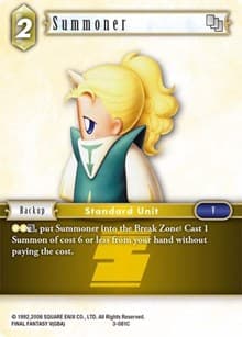 Summoner (3-081C) - Opus III - Final Fantasy TCG card