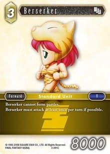 Berserker - Opus III - Final Fantasy TCG card
