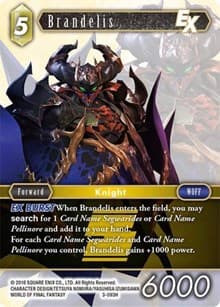 Brandelis EX - Opus III - Final Fantasy TCG card