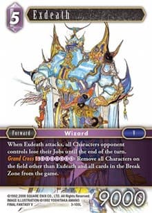 Exdeath - Opus III - Final Fantasy TCG card