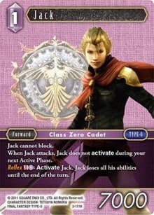 Jack - Opus III - Final Fantasy TCG card