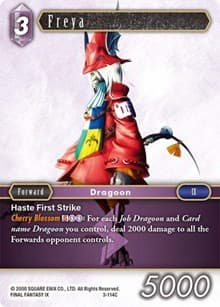 Freya - Opus III - Final Fantasy TCG card