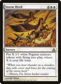 Storm Herd - Guildpact - Magic: The Gathering card