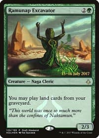 Ramunap Excavator (Draft Weekend) - Launch Party & Release Event Promos - Magic: The Gathering card
