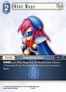 Blue Mage - Opus III - Final Fantasy TCG card