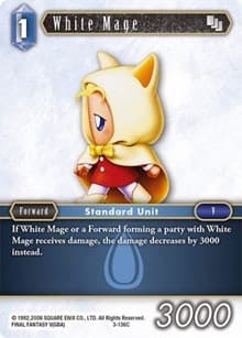White Mage - Opus III - Final Fantasy TCG card