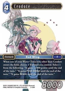 Ceodore - Opus III - Final Fantasy TCG card