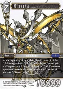 Minerva - Opus III - Final Fantasy TCG card