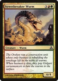 Streetbreaker Wurm - Guildpact - Magic: The Gathering card