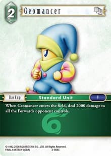 Geomancer - Opus III - Final Fantasy TCG card