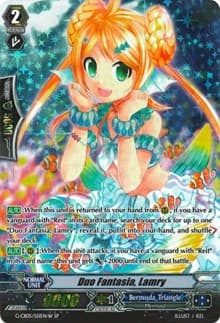 Duo Fantasia, Lamry (White - SP) - G-CB05: Prismatic Divas - Cardfight Vanguard card