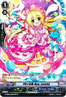 PRISM-Duo, Loretta (White - SP) - G-CB05: Prismatic Divas - Cardfight Vanguard card